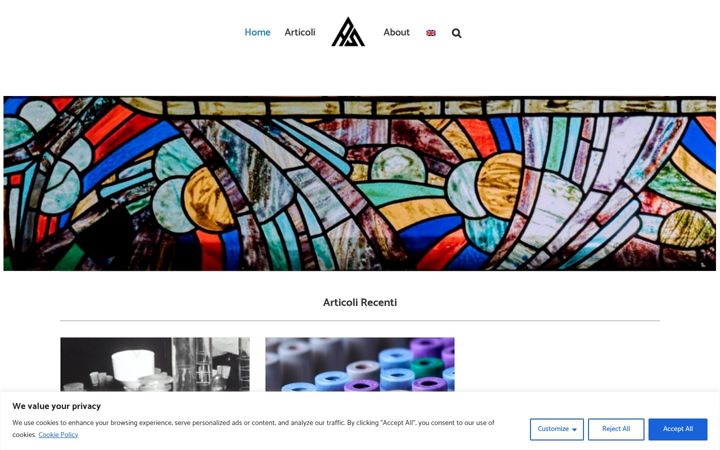 Screenshot of alessiasantoro.com