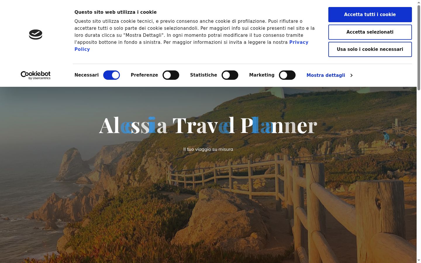 Capture d'écran de la bannière de consentement affichée avant toute interaction