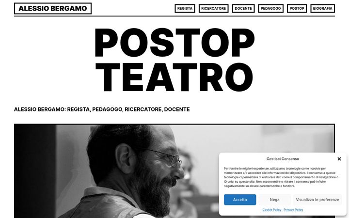 Ekraanipilt saidist alessiobergamo.it