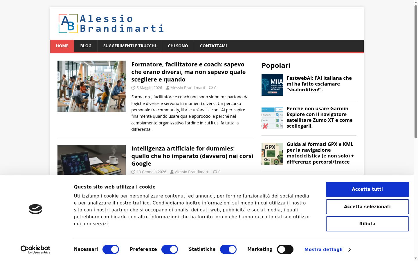 Captură de ecran a bannerului de consimțământ afișat înainte de orice interacțiune
