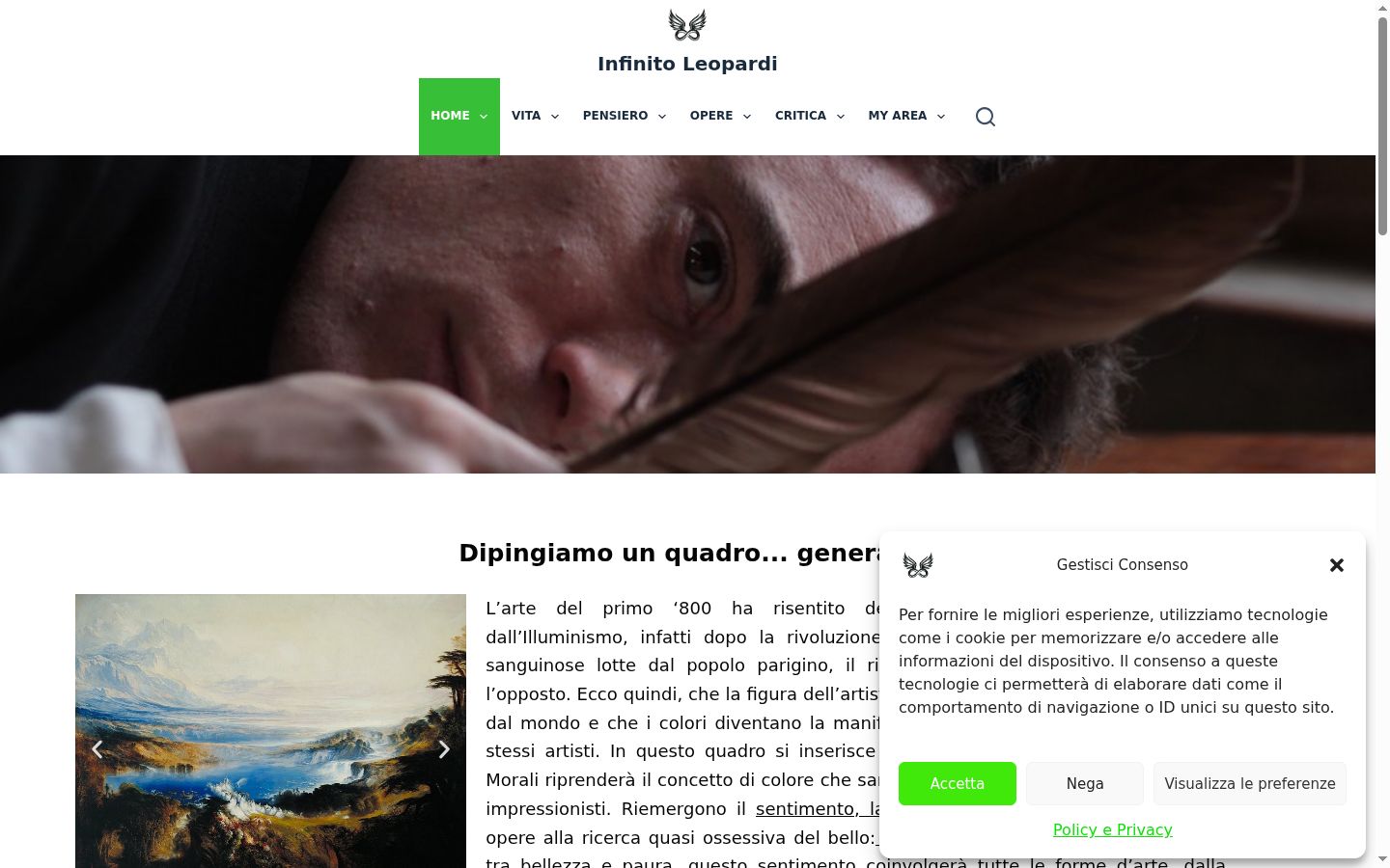 Snímka obrazovky banera súhlasu zobrazeného pred akoukoľvek interakciou