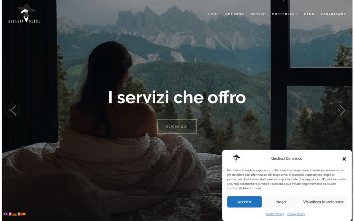 Screenshot of alessyadegre.com