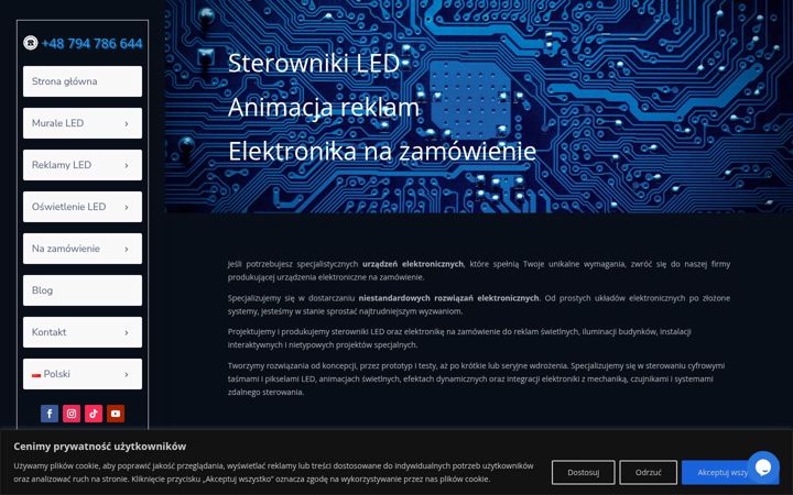 Screenshot of alesterowniki.pl