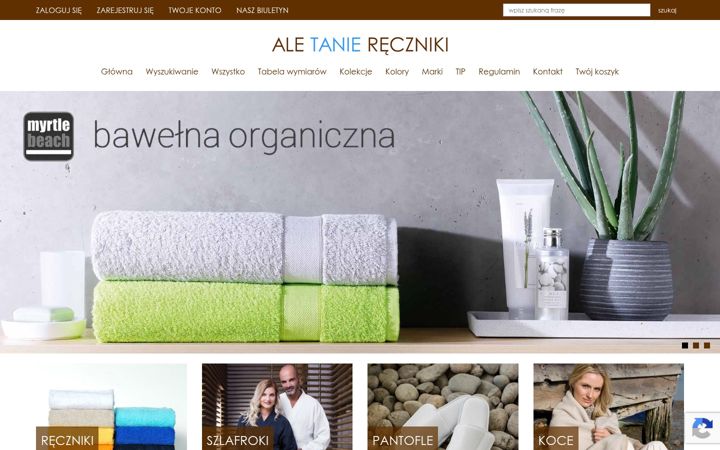 Screenshot of aletaniereczniki.pl