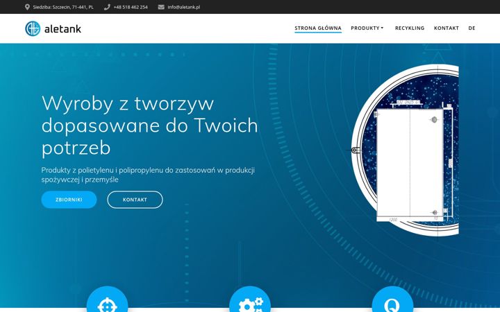Screenshot of aletank.pl