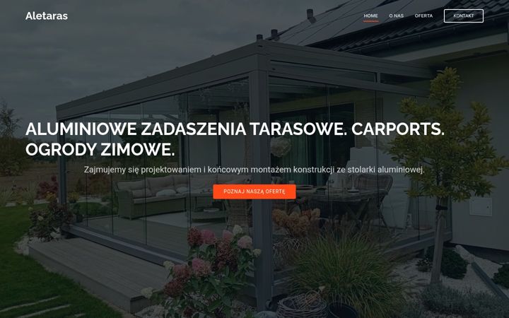 Screenshot of aletaras.pl