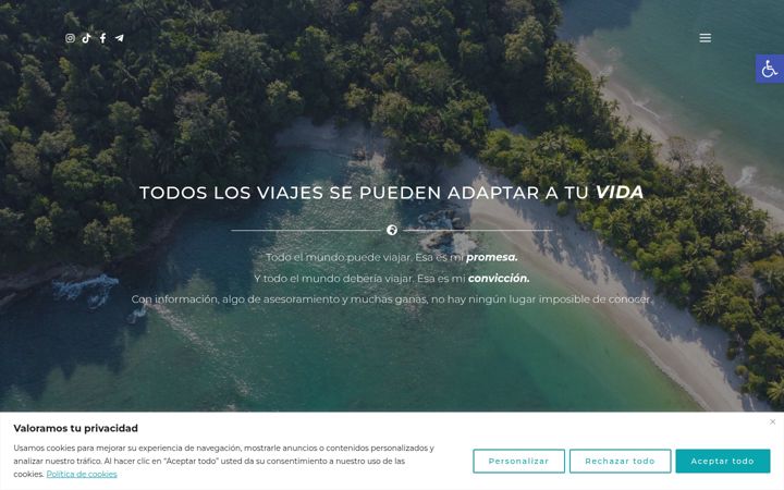 Screenshot of aletasenlamochila.com