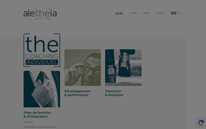 Screenshot of aletheiacoaching.fr