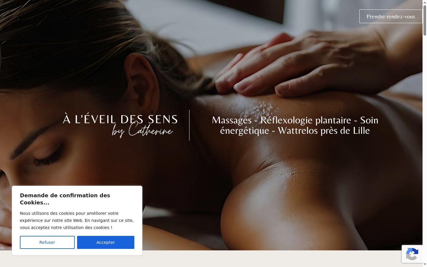Screenshot van de toestemmingsbanner zoals getoond vóór enige interactie