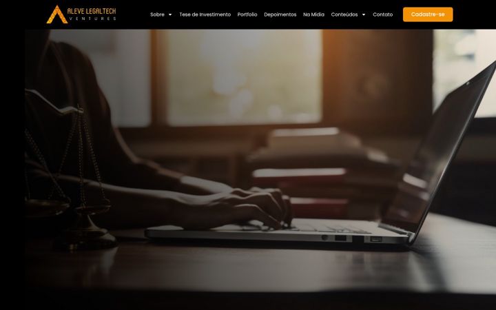 Ekrano kopija alevelegaltech.com.br