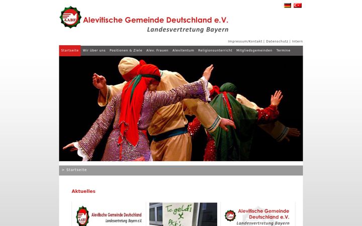 Ekrano kopija aleviten-bayern.de