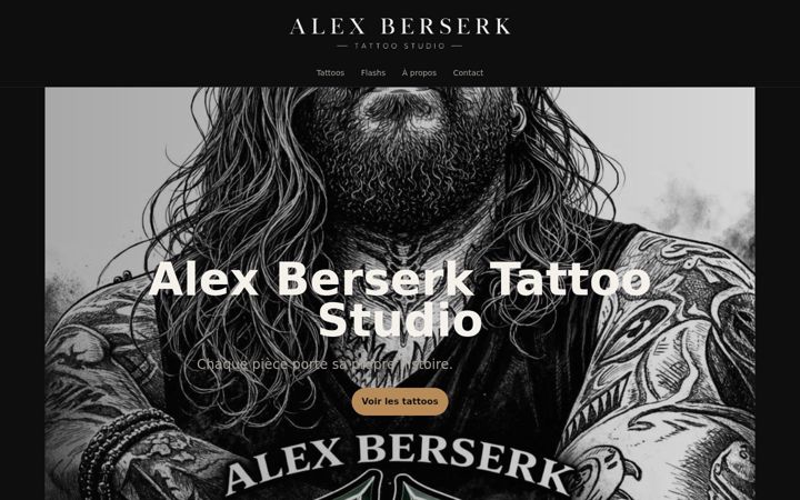 Screenshot of alex-berserk.fr
