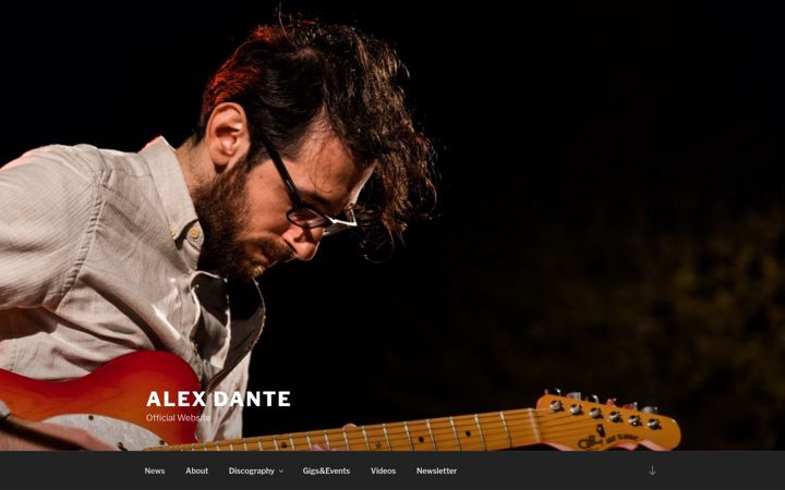 Screenshot of alex-dante.com