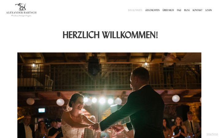 Screenshot of alex-fotografiert-liebe.de