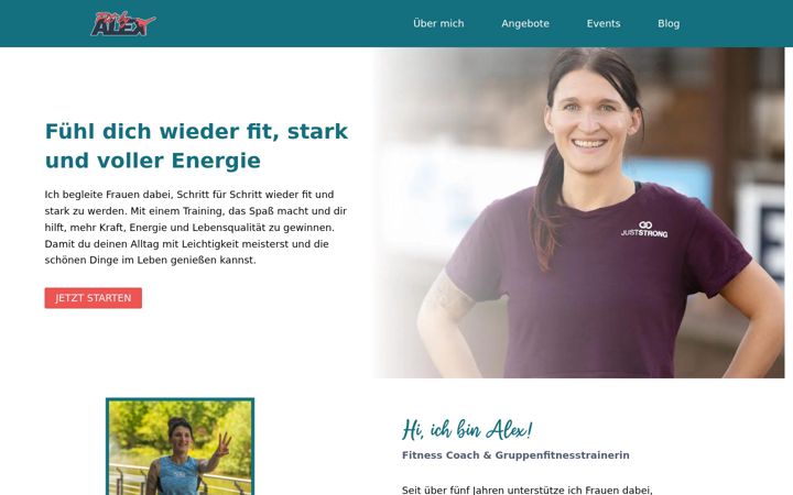 Screenshot of alex-haessler.com