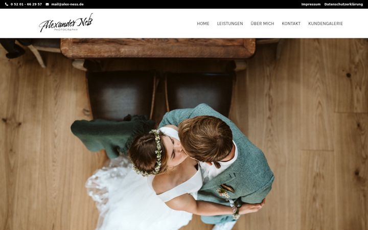 Screenshot of alex-ness.de