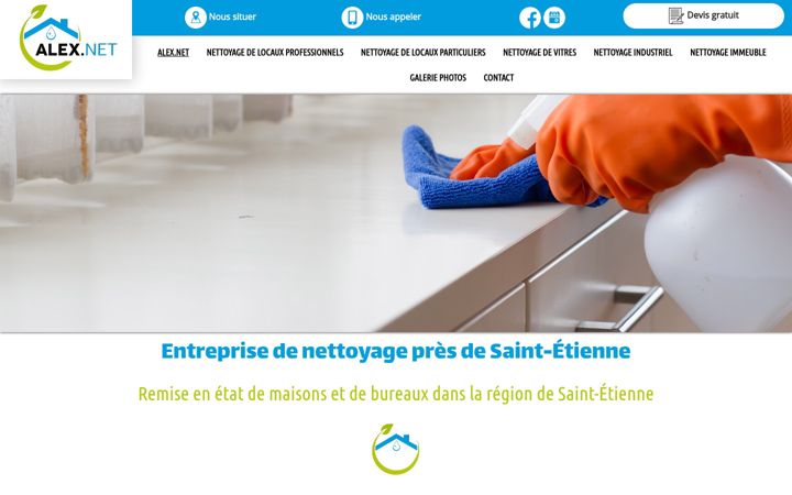 Screenshot of alex-net.fr