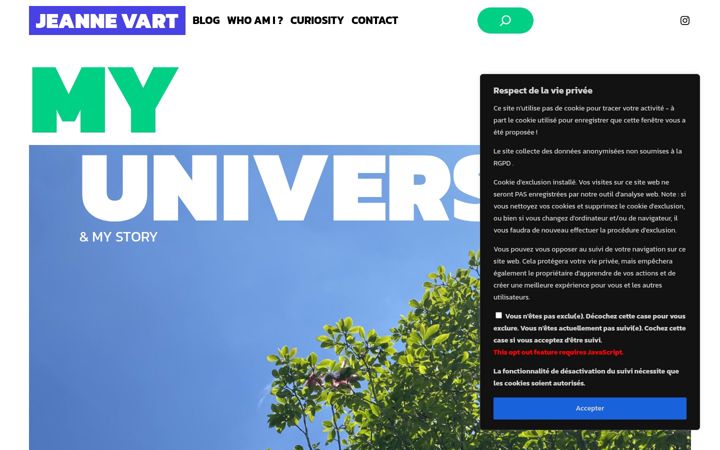 Screenshot of alex-vart.fr