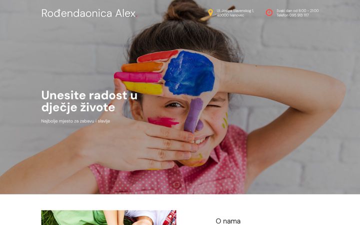 Screenshot of alex.hr