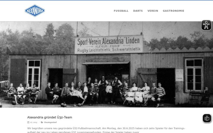 Screenshot of alex1903.de