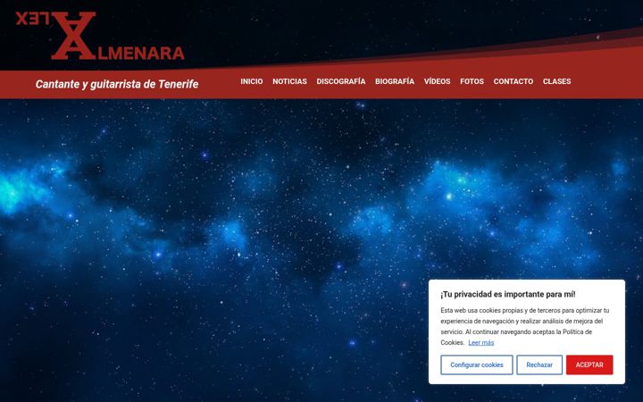 Screenshot of alexalmenara.com