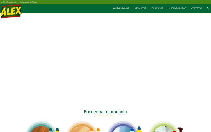 Screenshot of alexamatuhogar.cl