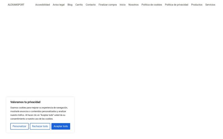 Screenshot of alexamsport.es