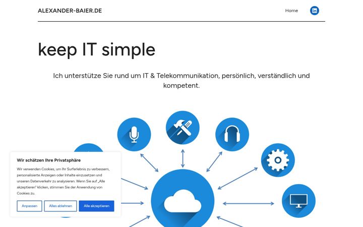 Screenshot of alexander-baier.de