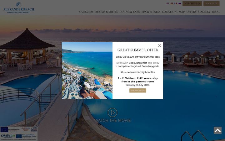 Screenshot of alexander-beach.com