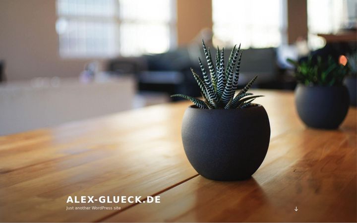 Screenshot of alexander-glueck.de