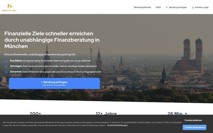 Screenshot van alexander-heil.com
