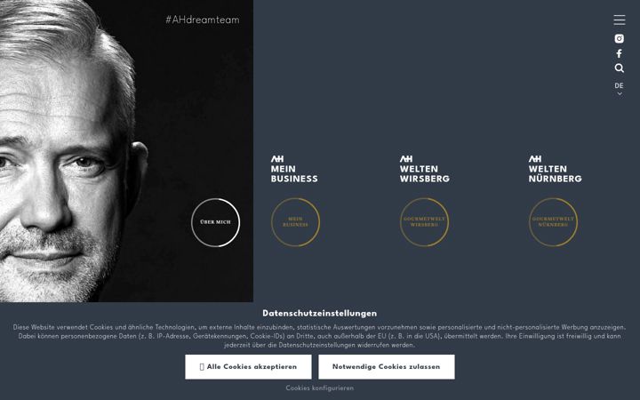 Screenshot van alexander-herrmann.de