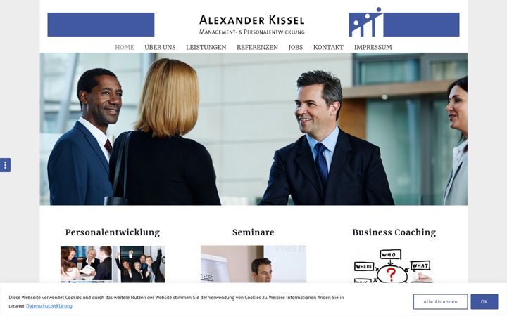 Screenshot of alexander-kissel.de