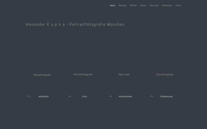 Screenshot di alexander-kupka.de