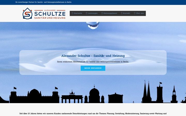 Screenshot of alexander-schultze.de