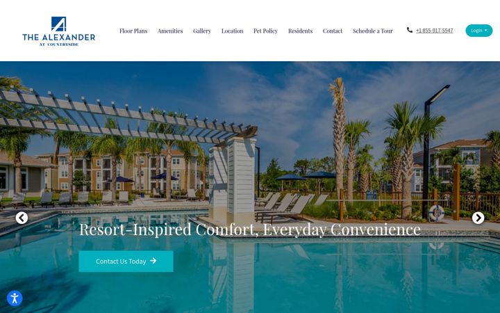 Screenshot of alexanderatcountryside.com