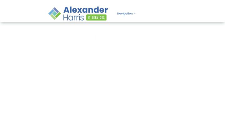 Screenshot stránky alexanderharris.it