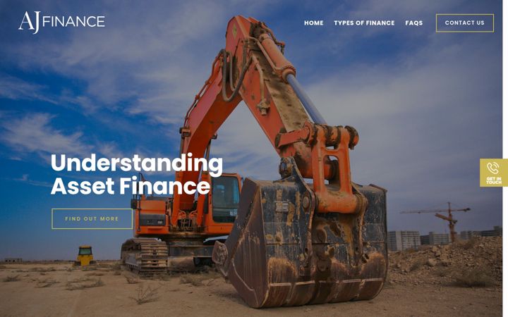 Screenshot of alexanderjamesfinance.co.uk