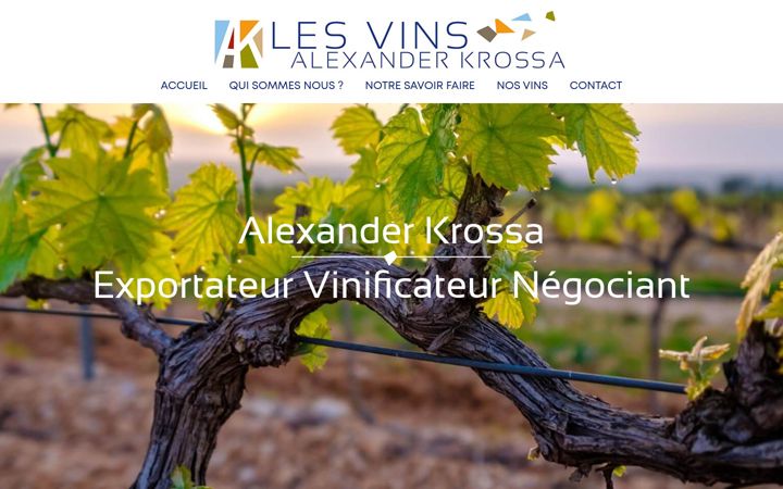 Screenshot of alexanderkrossa.com