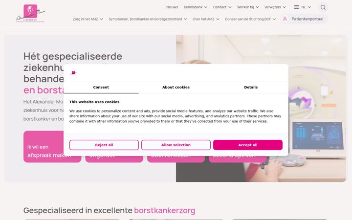 Screenshot of alexandermonro.nl