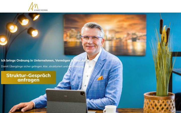 Screenshot of alexanderniggemann.com