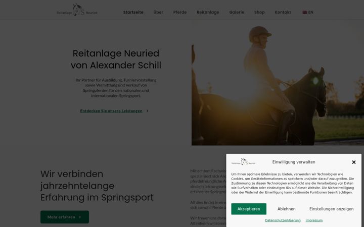 Skærmbillede af alexanderschill.de