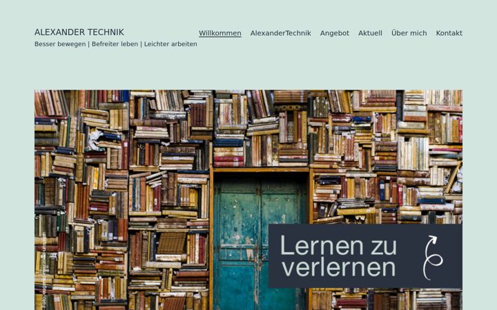 Screenshot of alexandertechnik-zh.ch