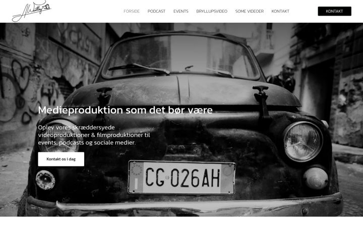 Screenshot of alexanderwestley.dk