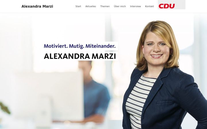 Zrzut ekranu alexandra-marzi.de