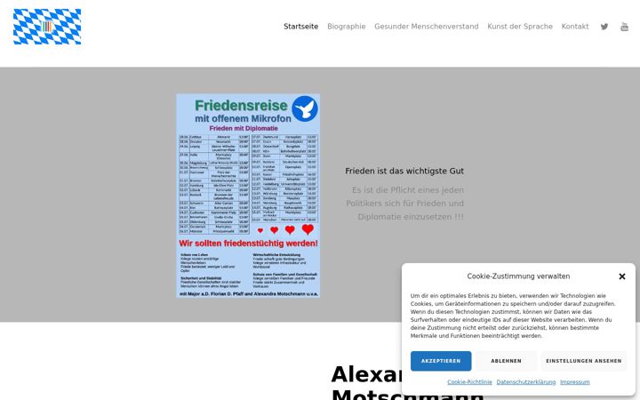 Screenshot of alexandra-motschmann.de