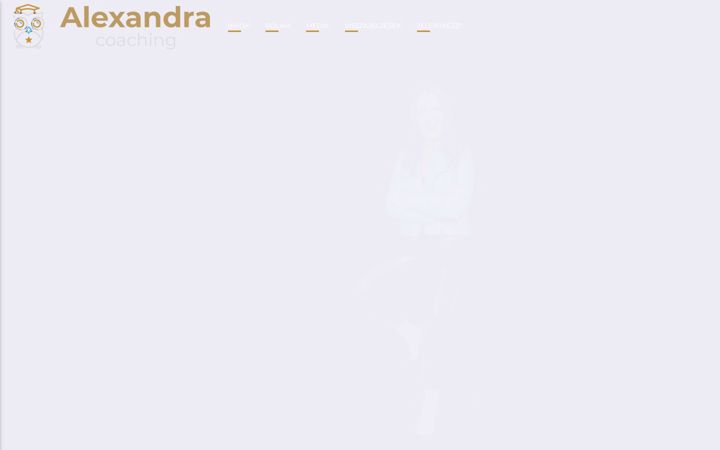 Screenshot of alexandracoaching.hu
