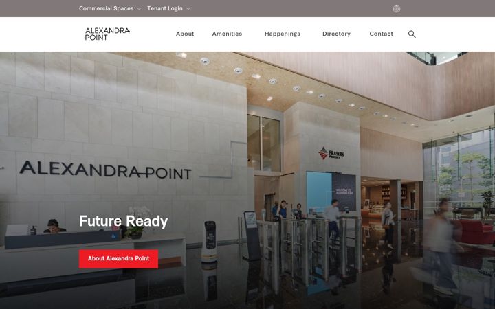 Screenshot of alexandrapoint.com.sg