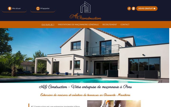 Screenshot of alexandre-grellier-construction.fr