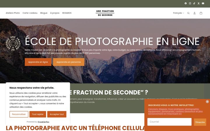 Captură de ecran a alexandrechampagne.co